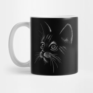 face cat t-shirt gift Mug